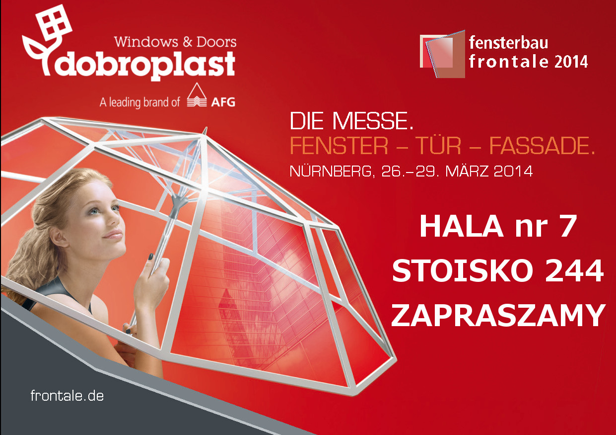 Zaproszenie na targi Norymberga 2014