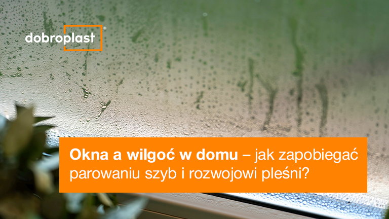Okna a wilgoć w domu – jak zapobiegać parowaniu szyb i rozwojowi pleśni?