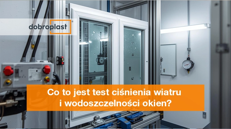 Co to jest test ciśnienia wiatru i wodoszczelności okien