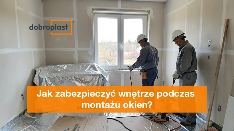 Jak zabezpieczyć wnętrze podczas montażu okien