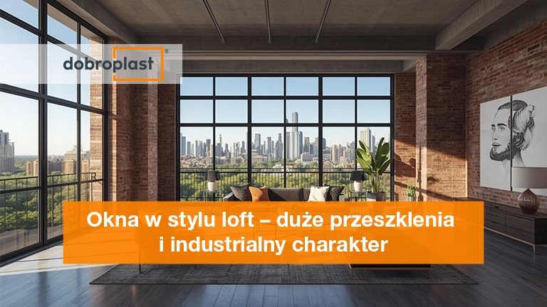 Okna w stylu loft – duże przeszklenia i industrialny charakter