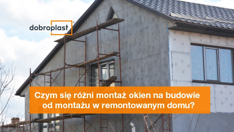 Czym się różni montaż okien na budowie 