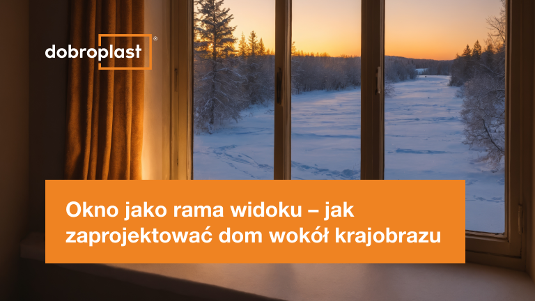 Okno jako rama widoku – jak zaprojektować dom wokół krajobrazu?