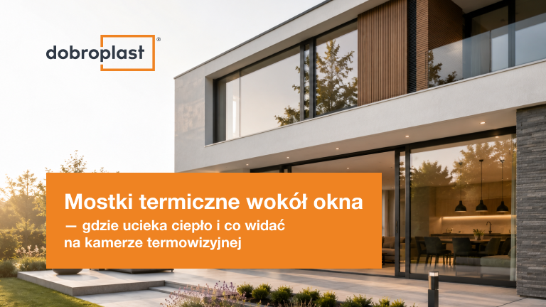 Mostki termiczne wokół okna – gdzie ucieka ciepło i co widać na kamerze termowizyjnej? 
